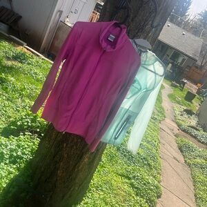 Nike and Columbia Jackets, Loft Blouse - Lot of 3